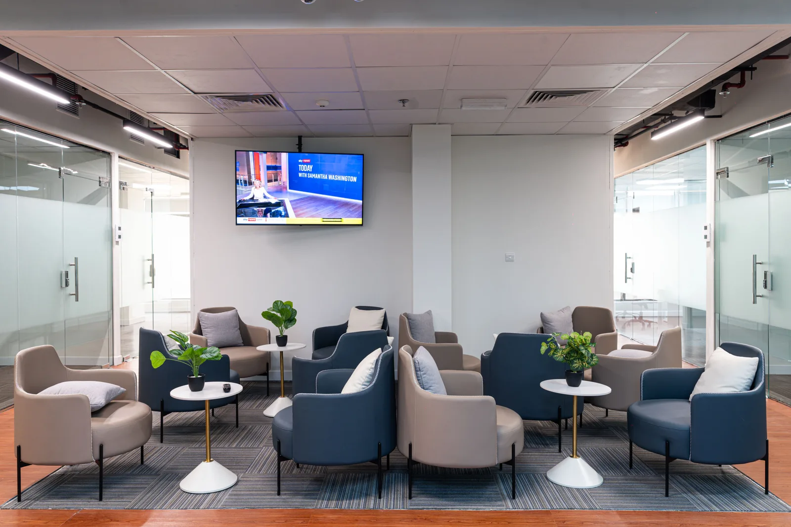 Executive business lounge at GAL Business Center Dubai