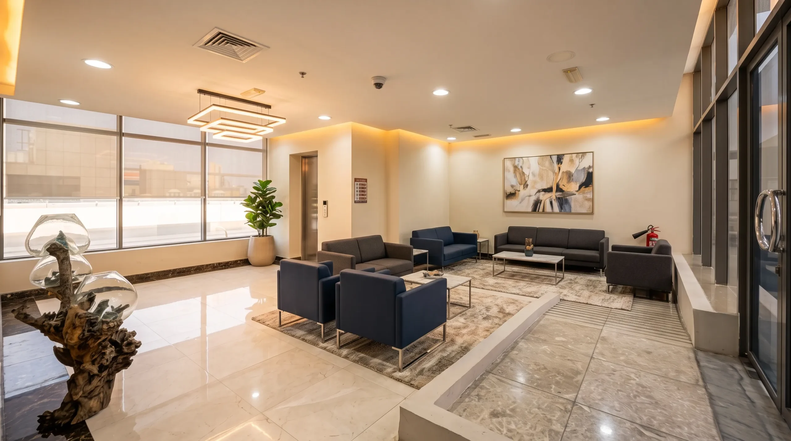Reception at GAL Business Center