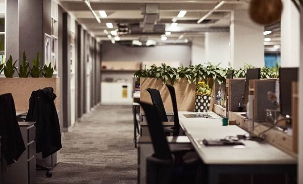 What does a serviced office mean